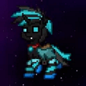 Lunar's pixel pony